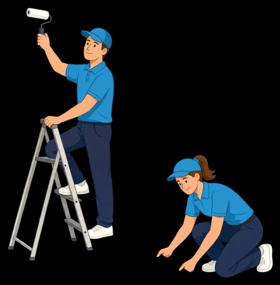 Illustration 03: Renovierung & Zusatzleistungen
